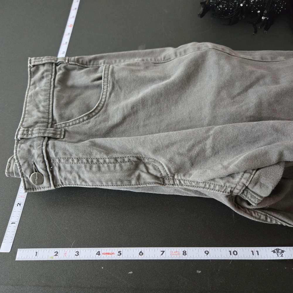 Carhartt Mens Gray Rugged Flex Relaxed Fit Canvas Work Pants 33x30 Gorp Street - Picture 10 of 12
